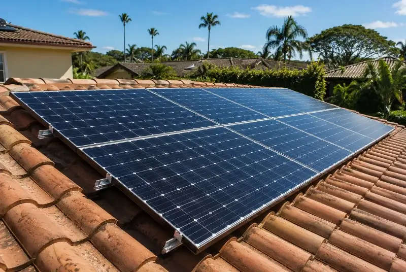 Installation de panneaux solaires à Saint-Pierre-de-Mézoargues